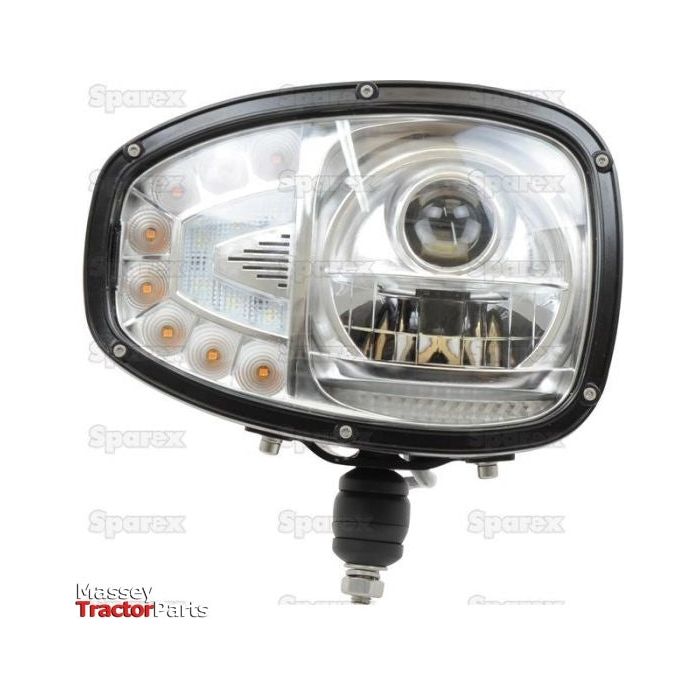 LED Head Light, Interference: Class 3, RH (LH Dip), 1200 - 1290 Lumens Raw, 10-30V
 - S.143662 - Farming Parts