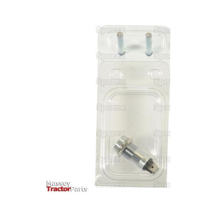 A packaged 12V LED Panel and Dashboard Light with the Massey Tractor Parts logo and the Sparex logo visible on the packaging. The light appears to be clean and unused.