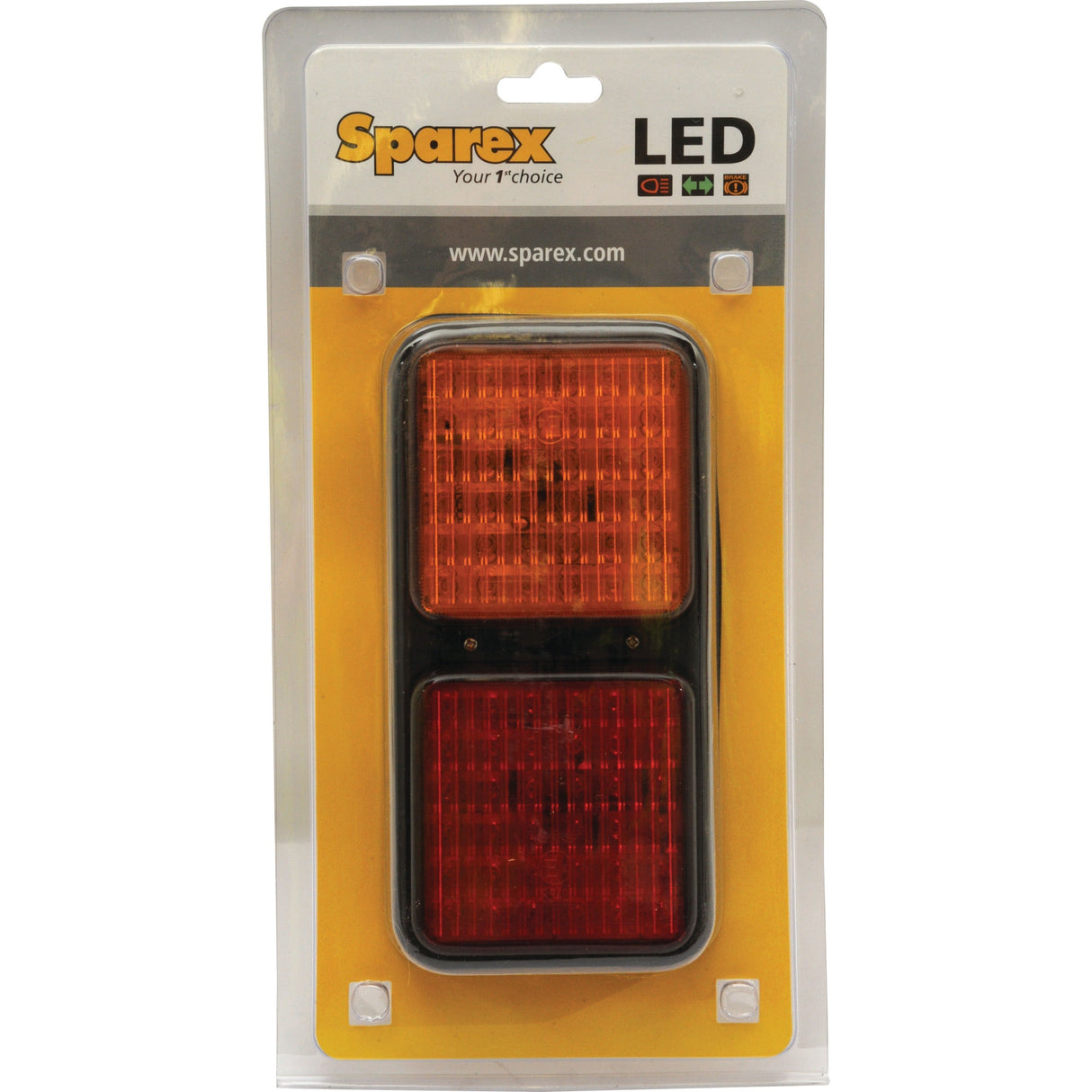 LED Rear Combination Light, Function: 3, Brake / Tail / Indicator, RH & LH, 10-30V
 - S.113390 - Farming Parts