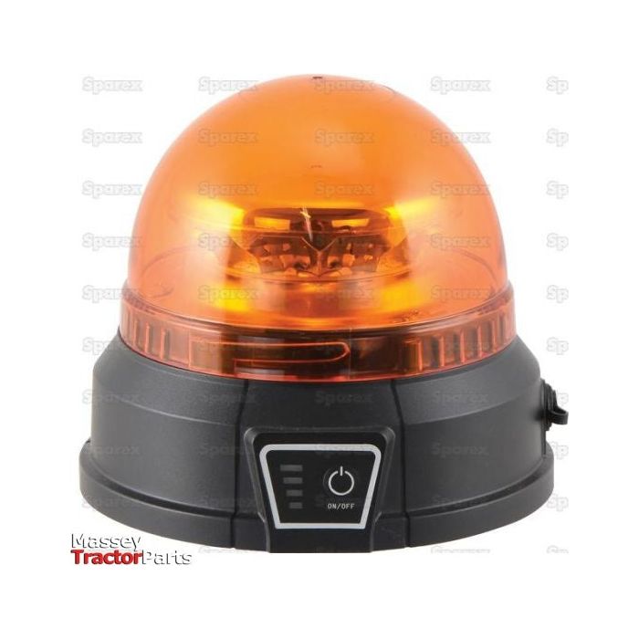 LED Rechargeable Beacon (Amber), Interference: Class 3, Magnetic, 12-24V
 - S.162444 - Farming Parts
