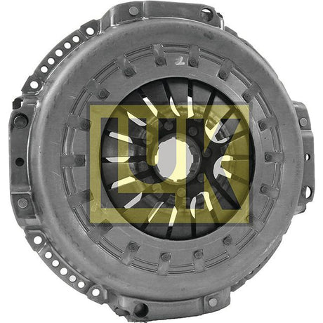 A round, metallic clutch cover assembly from Sparex (S.145241), featuring a central diaphragm spring with a cover size of 310mm, and the Sparex brand logo partially visible through a semi-transparent overlay.