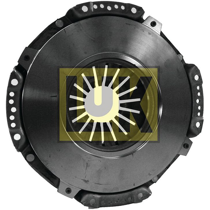 A round clutch cover assembly from Sparex, model S.145255, featuring a pressed steel surface with the LUK logo prominently displayed at the center.