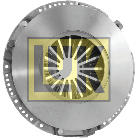 A silver and grey Sparex branded Clutch Cover Assembly - S.145303, featuring a single cover. The center showcases a circular opening with multiple spring tines arranged radially.