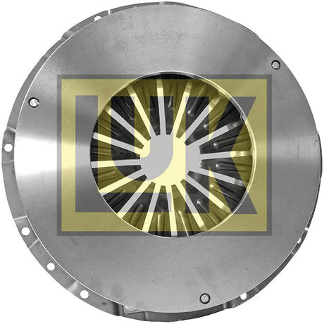 A single Clutch Cover Assembly - S.145310, measuring 350mm and crafted from pressed steel, proudly showcases the Sparex brand logo superimposed over it.