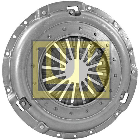 A Clutch Cover Assembly - S.145311 by Sparex, featuring an intricate design and mounting holes around its perimeter, with a precise cover size for optimal performance.