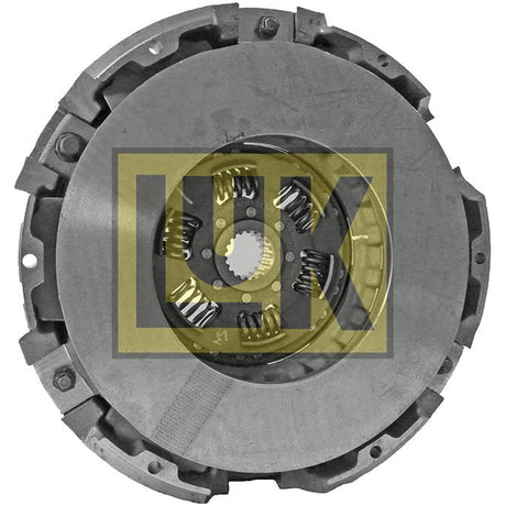 A Clutch Cover Assembly - S.145413 and pressure plate with a visible Sparex logo overlaid on the image, featuring a durable cast iron housing for enhanced performance.