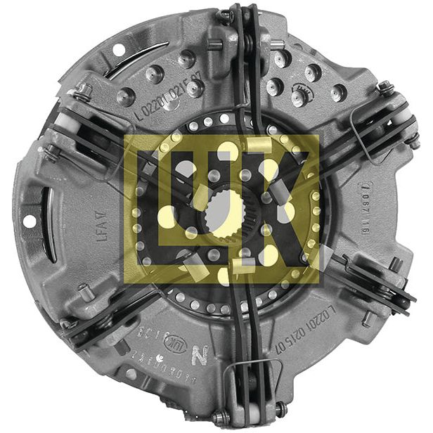 A clutch cover assembly with visible part number markings and the brand logo "Sparex" prominently displayed in the center, featuring a 310mm cover for enhanced performance (Product Name: Clutch Cover Assembly - S.145444).