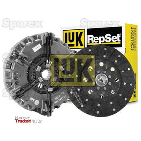 Image of a Sparex Clutch Kit without Bearings (S.146974) featuring a pressure plate and a 310/280mm cover clutch disc against a white background. The box with Sparex branding and part number is visible in the background.