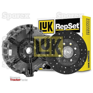 Sparex Clutch Kit without Bearings (S.146991) featuring a clutch disc and 310/280mm pressure plate, displayed in front of the product packaging.