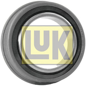 A round mechanical Clutch Release Bearing from Sparex, labeled as **LUK Clutch Release Bearing - S.72859**, featuring "LUK" in bold on a yellow background placed in front of it, measuring 65mm.