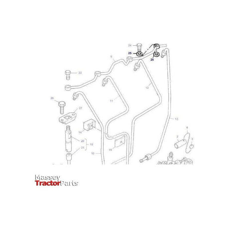 Massey Ferguson Leak Off Washer - 376518X1 | OEM | Massey Ferguson parts | Injectors-Massey Ferguson-Containers & Storage,Engine & Filters,Farming Parts,Fuel Delivery Parts,Injectors,Injectors & Nozzles,Parts Washers,Screws & Fasteners,Towing & Fasteners,Tractor Parts,Washers,Workshop & Merchandising,Workshop Equipment