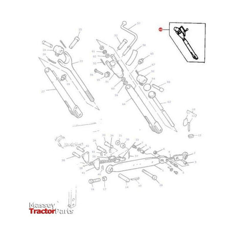Massey Ferguson Levelling Box - 1693989M94 | OEM | Massey Ferguson parts | Linkage-Massey Ferguson-Conversion Kit & Assemblies,Farming Parts,Levelling Boxes & Components,Linkage,PTO & Linkage,Tractor Parts