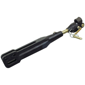 A Levelling Box Assembly by Sparex, featuring a knuckle with a 22mm diameter and fork holes of 20 & 21x63mm, is designed for vehicle transmission systems. This assembly includes metallic hinges and features Sparex End Fittings. Product No.: S.42049.