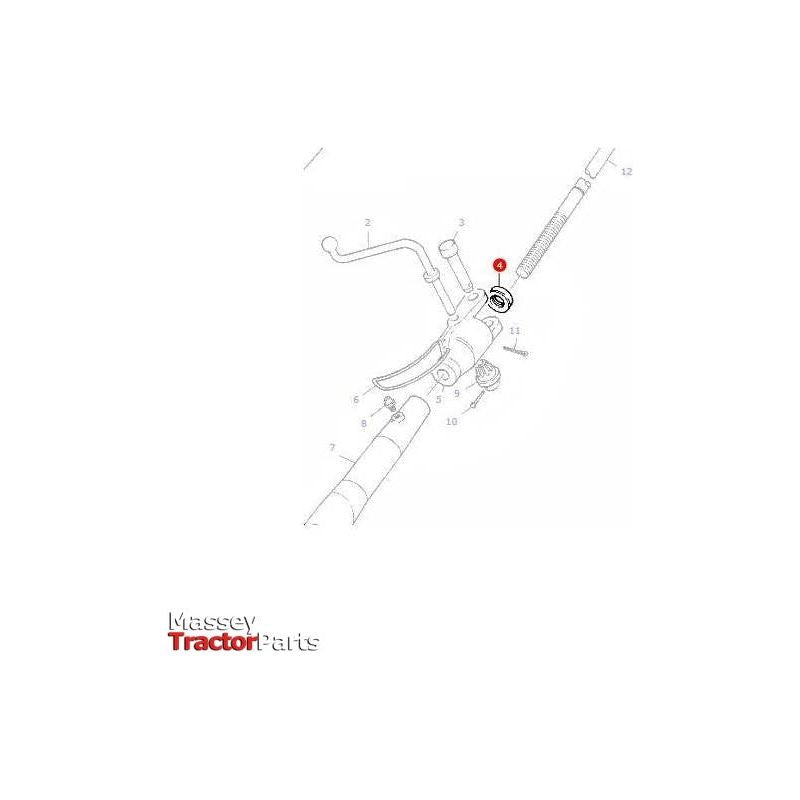Massey Ferguson Levelling Box Bearing - 195457M1 | OEM | Massey Ferguson parts | Linkage-Massey Ferguson-Farming Parts,Levelling Boxes & Components,Linkage,PTO & Linkage,Replacement Components,Tractor Parts