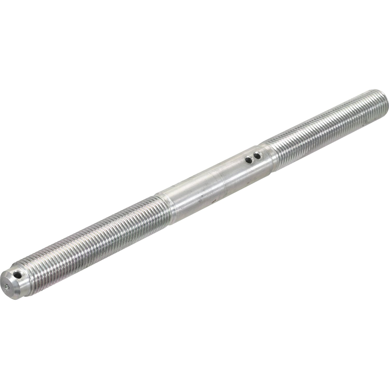 A Levelling Box Shaft with M27x3 metric threaded ends, featuring a smooth central section and splines, designed for mechanical applications. This product is from the brand Sparex, part number S.15425.