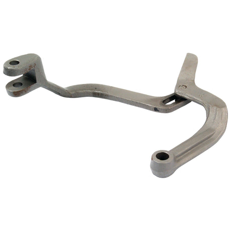 The Sparex Lever Assembly (Part No. S.66246) by Ford/New Holland features two mounting points on one end and a curved section with a hole on the other, making it ideal for ensuring precise mechanical movements.