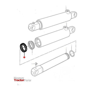 Massey Ferguson Lift Cylinder Seal - 1606589M1 | OEM | Massey Ferguson parts | Linkage-Massey Ferguson-