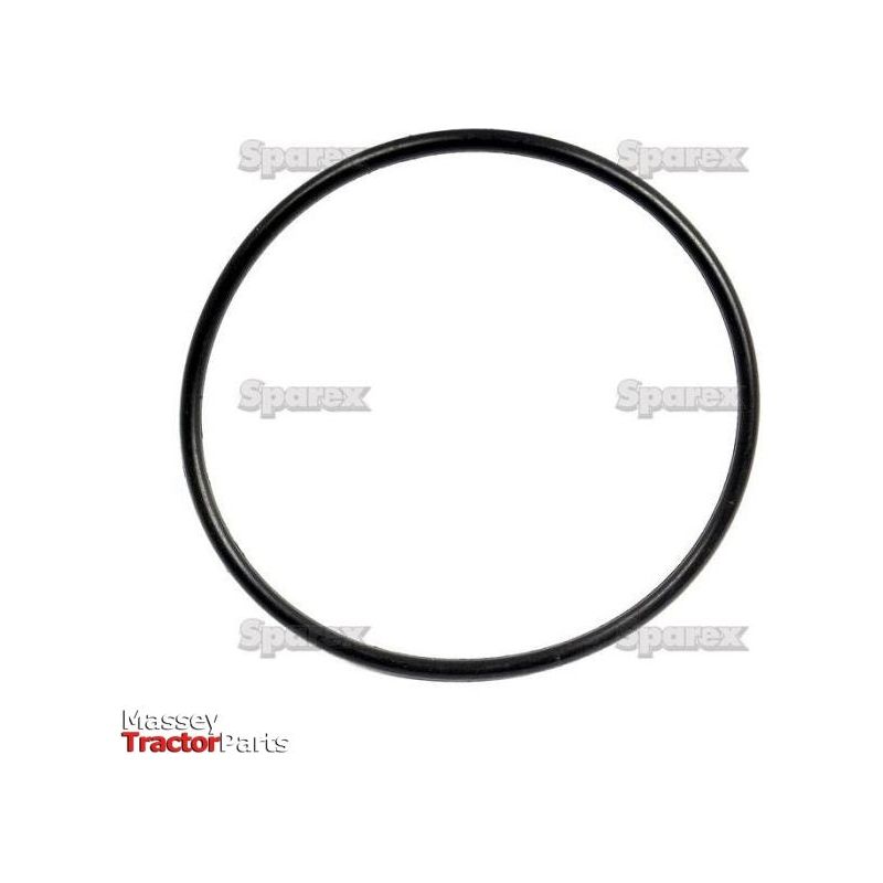 A black circular O-ring branded with "Sparex" in the background and featuring the "Massey Tractor Parts" logo in the bottom left corner, ideal for use as a liner seal (Liner Seal | Sparex Part No. S.72171).