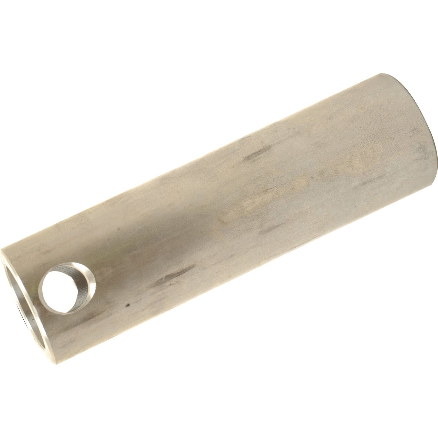 A cylindrical metal rod, 50mm in diameter and 170mm in length, with a small hole near one end, commonly known as the Loader Tine Bush (Ø50 x 170mm Ø35), Sparex Part No. S.23569 from the brand Sparex.