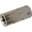 The Loader Tine Bush - Ø55 x 120mm (Conus 2) from Sparex, also known as Sparex Part No.S.79069, is a cylindrical metal pipe with a rough, slightly rusted surface and a hollow interior.