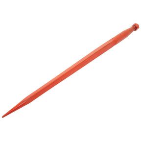 An extended, orange metal Loader Tine measuring 980mm with a pointed tip and an M30 x 2.00 (Square) thread at the top end, branded by Sparex for maximum durability.