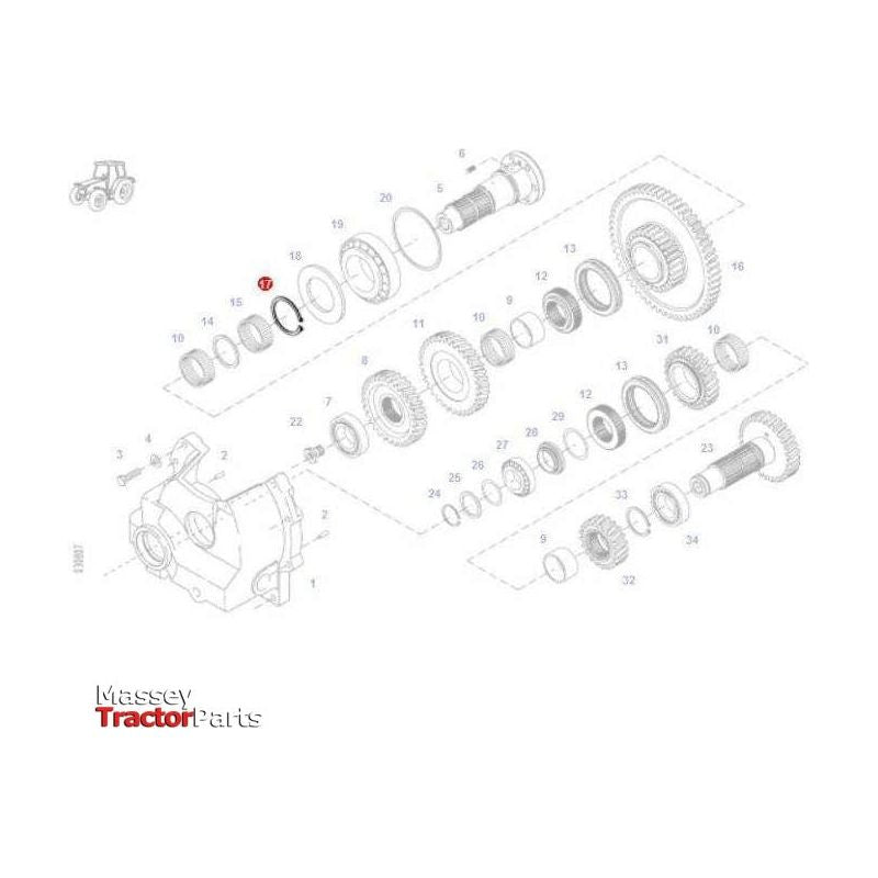 Fendt Lock Washer - X530006846000 | OEM | Fendt parts | Washers-Fendt-Axles & Power Train,Containers & Storage,Engine & Filters,Farming Parts,Fuel Delivery Parts,Hardware,Injectors & Nozzles,Parts Washers,Screws & Fasteners,Towing & Fasteners,Tractor Parts,Tractor PTO,Transmission,Washers,Workshop,Workshop & Merchandising,Workshop Equipment