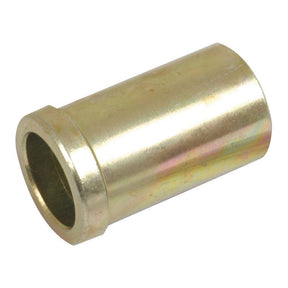 The Lower Link Conversion Bush (Cat. 2 to 1) - S.355 by Sparex is a cylindrical metal bushing with a hollow center and a slightly widened rim on one end, designed to meet the high standards of Case IH machinery.