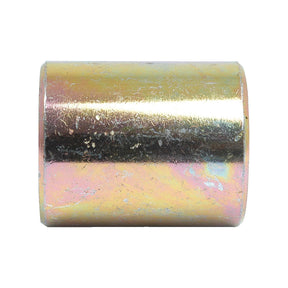 A metallic cylindrical object with a slightly textured and scratched surface, possibly akin to the Lower Link Conversion Bush (Cat. 3 to 2) - S.3009 from Sparex.