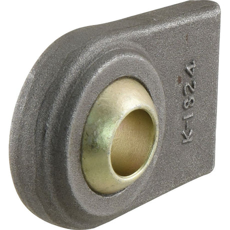A Lower Link Weld On Ball End (Cat. 1) from Sparex, featuring a cylindrical hole in the center, an engraved code "K1824" on the side, and a specified working length.