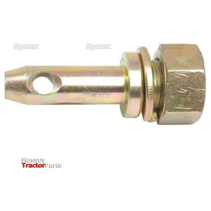 Lower link implement pin 22x110mm, Thread size 1 1/8''x54mm Cat. 1
 - S.535 - Farming Parts