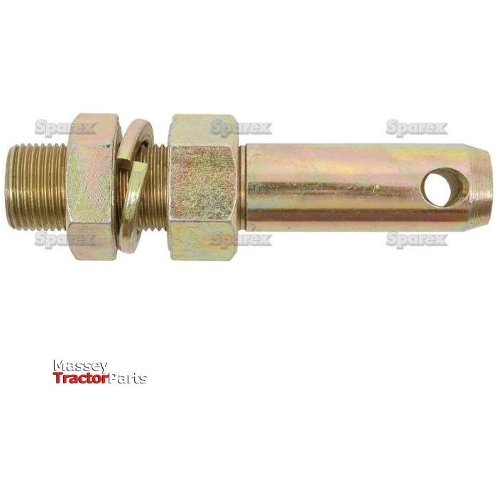 Lower link implement pin 28x152mm, Thread size 1 1/8''x76mm Cat. 2
 - S.212 - Farming Parts
