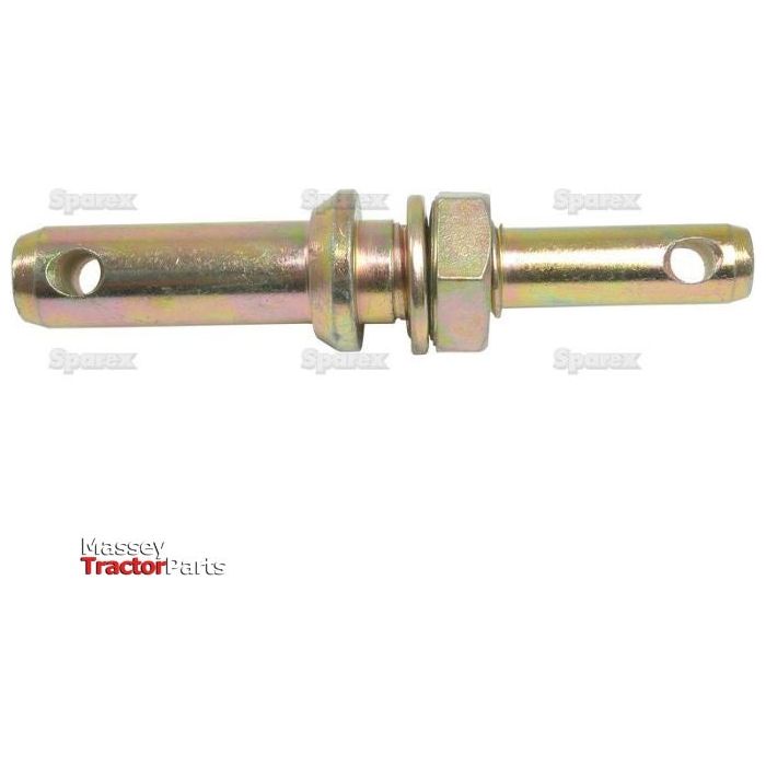 Lower link implement pin dual 22 - 28x197mm, Thread size  7/8x38mm Thread size 1/2
 - S.206 - Farming Parts
