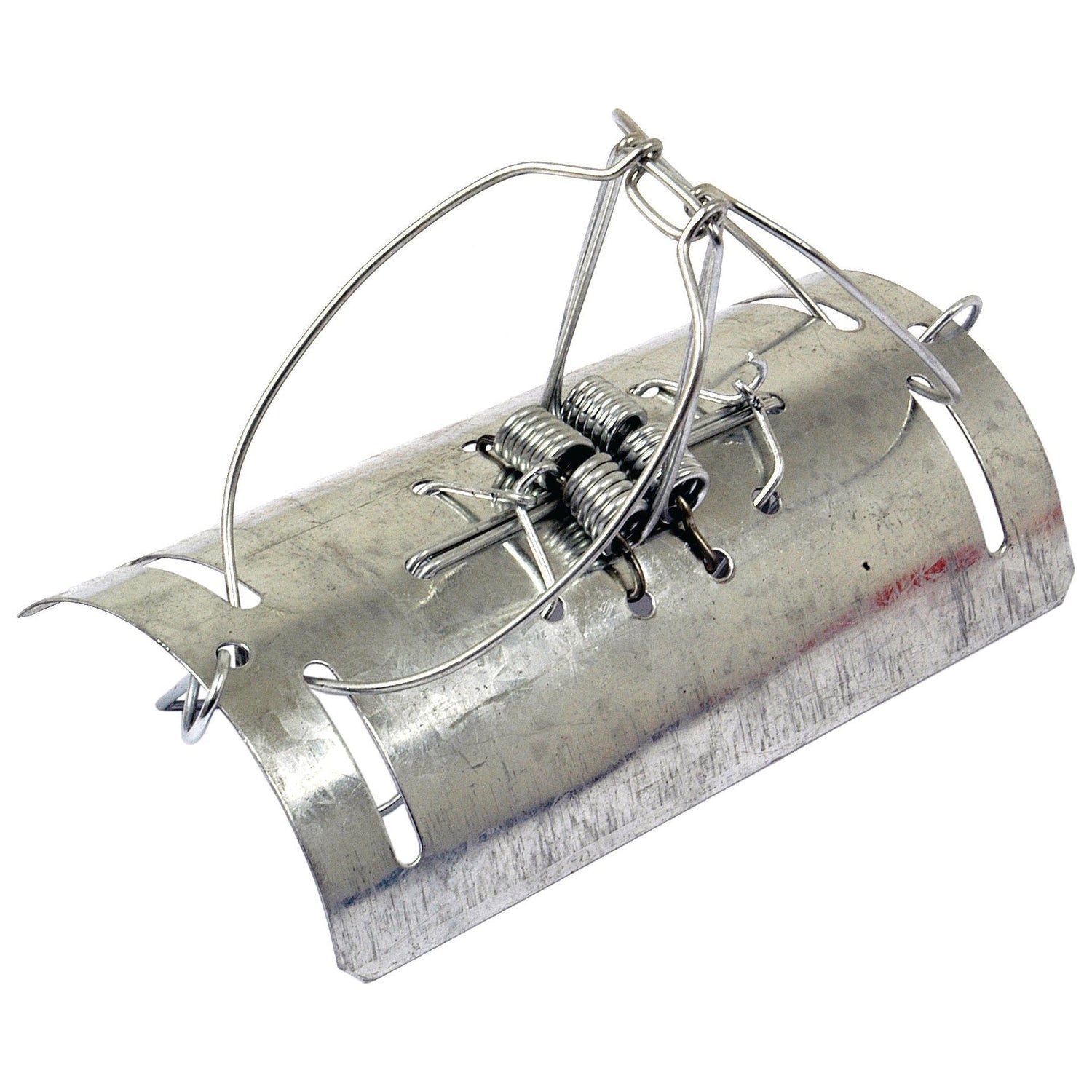 The Sparex Mole Trap (Tunnel Type), Part No. S.22415, is a metal trap with a spring mechanism, designed for capturing underground rodents.
