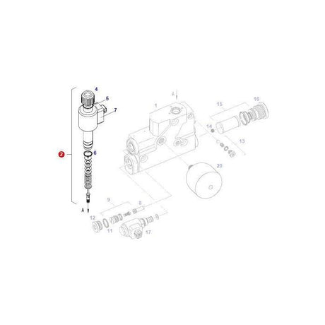 Magnet Coil Kit - F916961020170 - Massey Tractor Parts