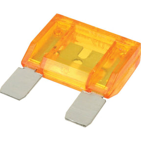 Close-up of a Sparex Maxi Blade Fuse (Sparex Part No. S.26303), 40 amps orange, featuring metal terminals.