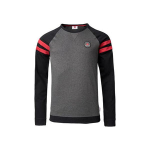Men's Grey and Black Roundneck Pullover - X993312012 - Massey Tractor Parts