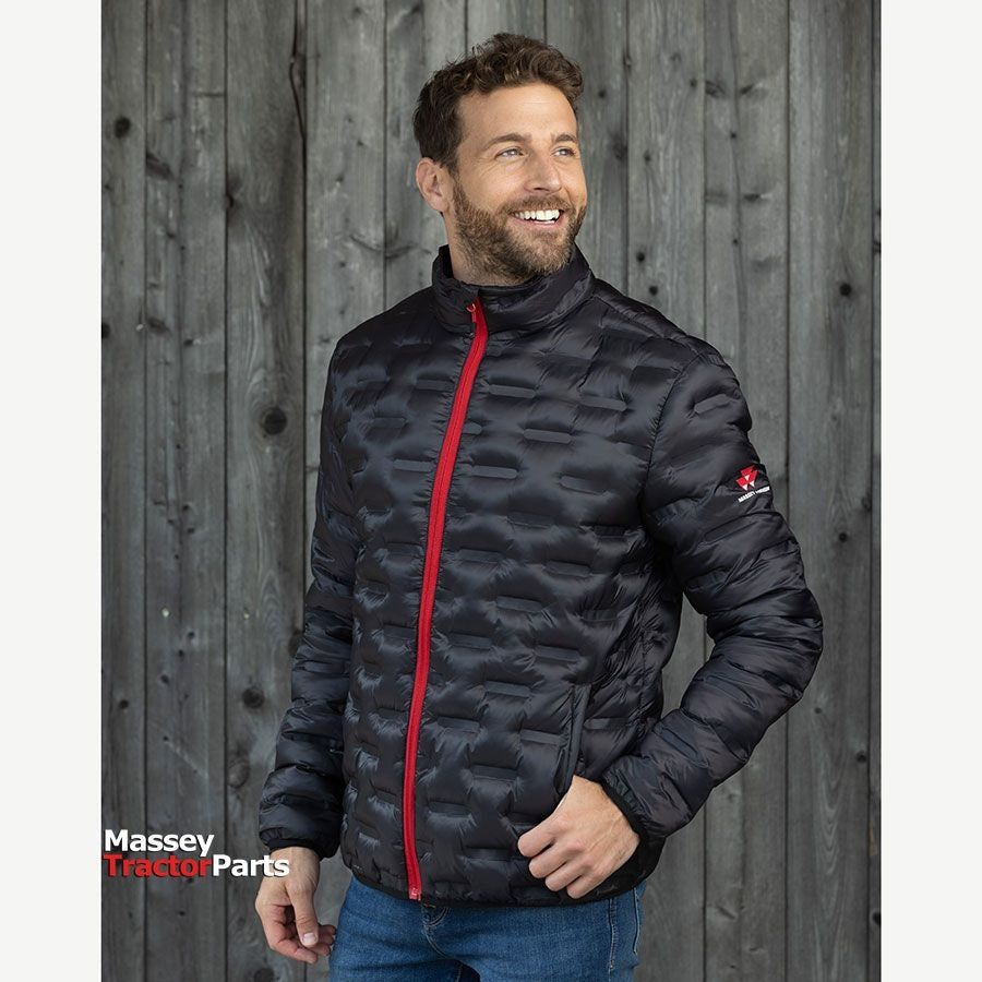 Massey Ferguson - Men's Quilted Jacket - X993312212 - Farming Parts