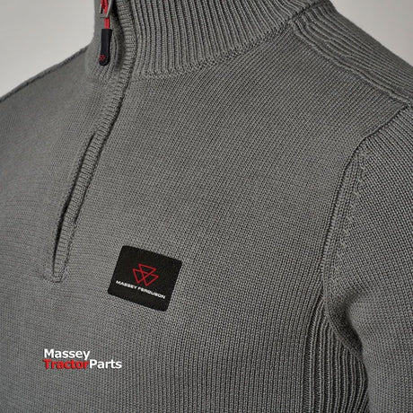 Massey Ferguson - Mens Pullover With Band Collar -  X993312210 - Farming Parts