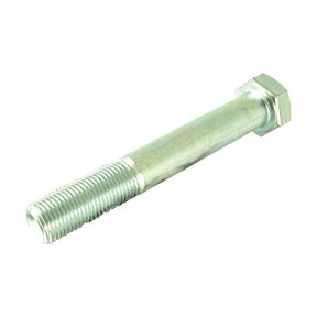 The Sparex Metric Bolt M10x60mm (DIN 960), with part number S.53812, features a hexagonal head and a threaded shaft. This shiny, zinc-plated bolt is crafted from steel.