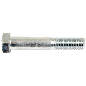 Introducing the Sparex S.6985, a zinc-plated metallic hex bolt weighing 0.17kg, featuring a fully threaded length and a hexagonal head, making it ideal for standard bolts with metric coarse threading.