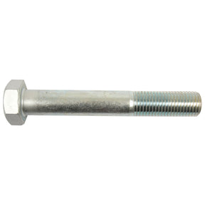 The Metric Bolt M30x200mm (DIN 931) by Sparex (Part No.S.51661), features a metallic, zinc-plated design for corrosion resistance and a partially threaded shaft.