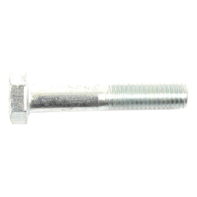 A metallic hex bolt with partial threading, shown horizontally, classified as a Sparex Metric Bolt M8x45mm (DIN 931) of Grade 8.8.