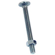 Metric Carriage Bolt and Nut, Size: M10 x 110mm (Din 603/555)
 - S.8279 - Massey Tractor Parts
