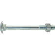 Metric Carriage Bolt and Nut, Size: M12 x 40mm (Din 603/555)
 - S.8297 - Massey Tractor Parts