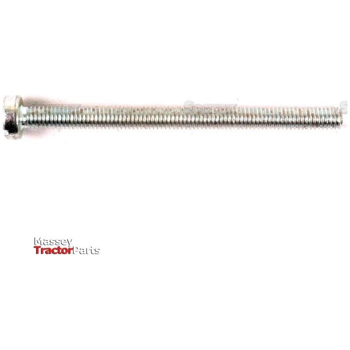 A Metric Cheese Head Machine Screw, M3x40mm (DIN 84), displayed horizontally against a white background. The bottom left corner features the Sparex logo. The stainless steel construction of this essential component ensures durability and strength.