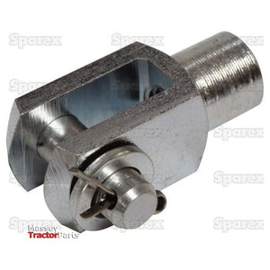 Metric Clevis End with Pin M6.0 (71751)
 - S.51313 - Farming Parts