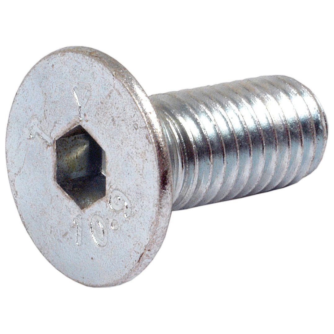 Metric Countersunk Hexagon Socket Screw, Size: M10 x 25mm (Din 7991)
 - S.11806 - Farming Parts