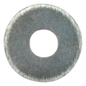 A close-up of a Sparex Metric Flat Washer, Part No. S.54287, zinc-plated and adhering to DIN 9021A standards, with a central 7mm hole, an outer diameter of 22mm, and a thickness of 2mm, viewed from above.