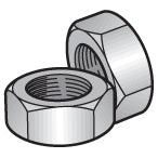 Metric Hexagon Nut, Size: M3 x 0.50mm (Din 934) Metric Coarse
 - S.54772 - Farming Parts