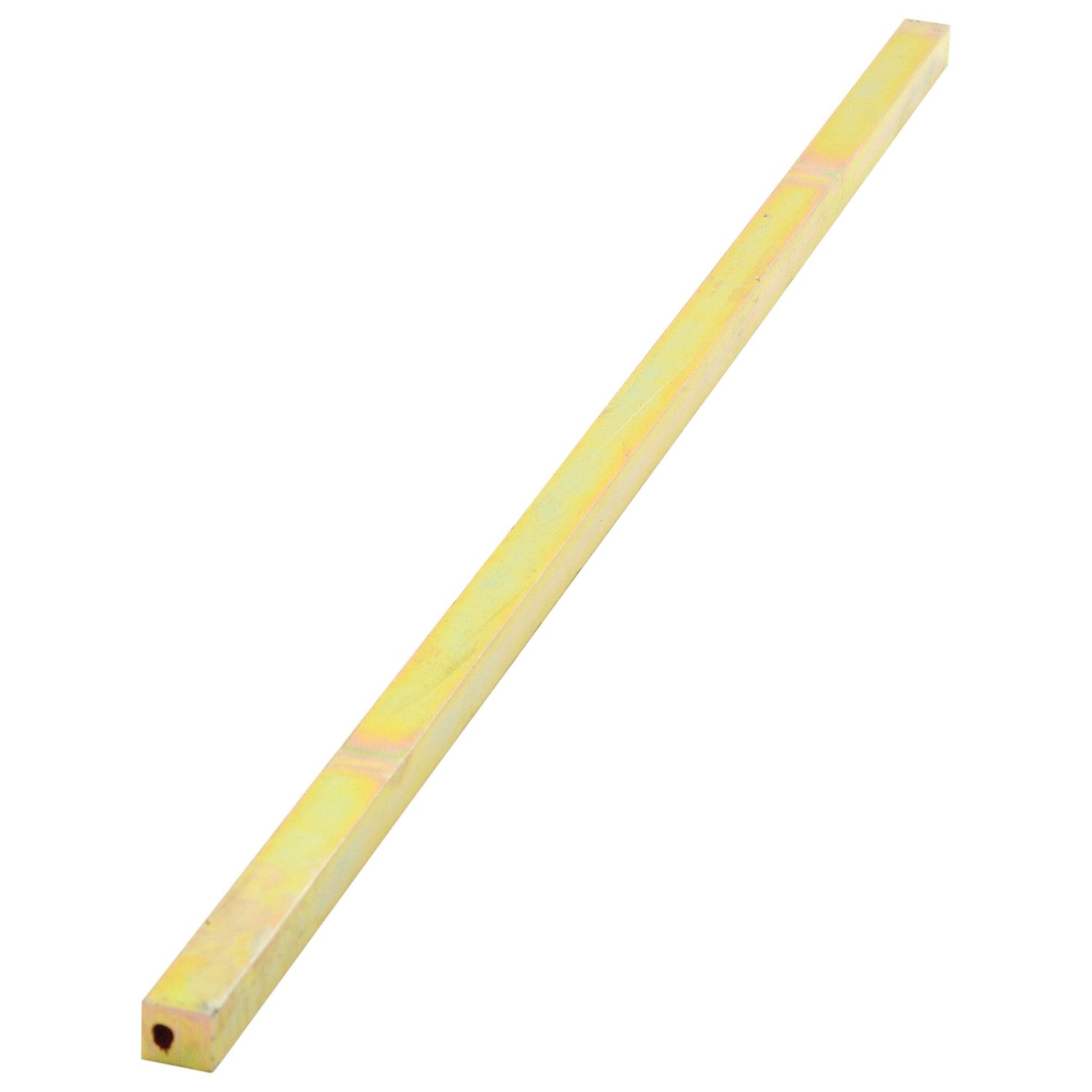Product Name: Metric Key Steel 6.0 x 6.0 x 300mm (DIN 6880) | Sparex Part No.S.3483
Brand Name: Sparex

A metallic yellow square bar with a reflective surface, shown diagonally with clean edges and a small hole on one end, crafted from Sparex Metric Key Steel 6.0 x 6.0 x 300mm and adhering to DIN 6880 standards (Sparex Part No.S.3483).